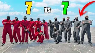 NUESTRO PRIMER 7 vs 7 con GENTE PRO en GTA 5 Online!