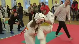 Гимадиева Кристина (Ояма-Каратэ, ака) - Власова Алена (Эншин-Каратэ)