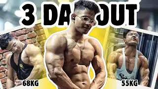 3 DAY OUT Natural Bodybuilder with Enhanced show💀|