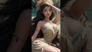 [ AI Gallery ] Pocahontas [ AI Girls Cosplay ] [ AI Lookbook ]