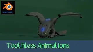 Toothless Loop Animations | Remastered