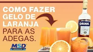 GELO SABORIZADO DE LARANJA