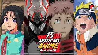 🤯 15 noticias de ANIME ÉPICAS que te dejarán SIN ALIENTO en 10 minutos