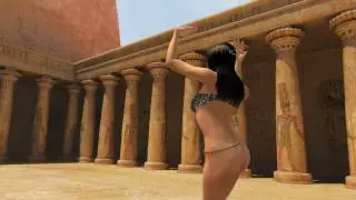 Movie Maker for DAZ Studio - 3D Animation With Belly Dancing Victoria 4 Girl