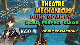 Special Mode: Blink of an Eye - [1650 score] | Theatre Mechanicus | Tower Defense | Genshin Impact