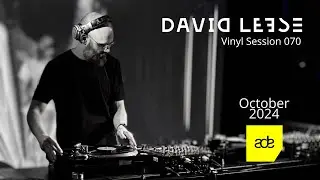 ADE Special. A vinyl techno mix dedicated to the world's best music conference.