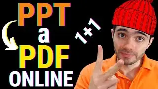 Convertir PowerPoint a PDF ONLINE GRATIS ⚡ (1+1 Herramientas)