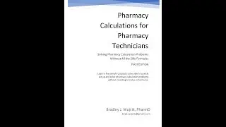 Pharmacy Calculations for Technicians-The Book