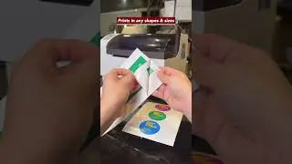 Easy Full-Color Printing using the CX86 Compact Printer #labelprinter #smallprinter #uaeprinter #gcc
