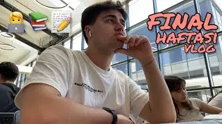 YTÜ'de final haftası ve WAT hazırlıkları | vlog