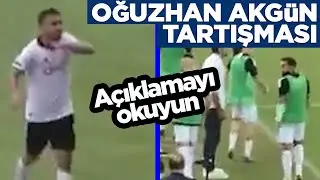GS MAÇINDA KAFA KESME HAREKETİ! Ankaragücü Tribünüyle Kavga Eden Oğuzhan Akgün...
