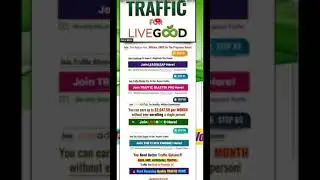 LiveGood How to Promote live good opportunity MLM 2023 livegood traffic 