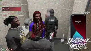 Stacy Dash Goes To Jail!!! | FiveM | Designer Gas Glub Gaming