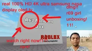 roblox r63 funny unboxing review