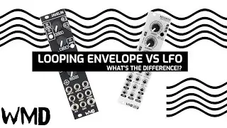 Looping envelope vs LFO in Eurorack, what they are and when to use each.