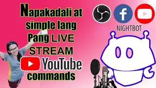Nightbot Commands para sa YOUTUBE live streaming(step by step)