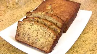 MOIST BANANA BREAD RECIPE | Cooking With Carolyn