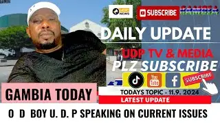 O  D  BOY U. D. P SPEAKING ON CURRENT ISSUES
