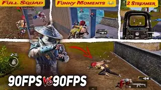 90FPS VS 90FPS - BGMI AGGRESSIVE CLUTCHES 💥 JDX JAXX