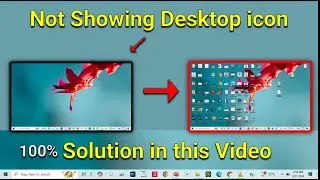 desktop icons not showing windows 10 | my computer icon not showing desktop windows 10 | fix