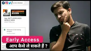 How to get EARLY ACCESS of BATTLEGROUND MOBILE INDIA | How to get early access in Playstore
