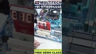 Motherboard chip level repairing || Desktop chip level repairing course