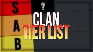 [Project Mugetsu] Official Clan Tier List!