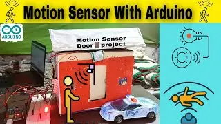 Motion Detector Door Lock System using Arduino #diy#arduion