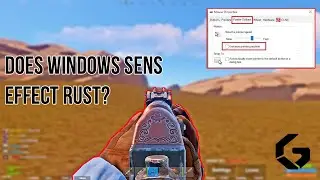 Does Windows Sensitivity effect rust? | Mouse Acceleration Test