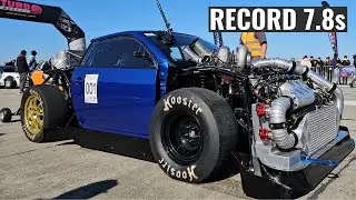 VW Lupo BiMoto 1800HP - World Record 7.8s