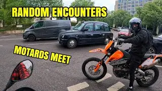 When Motards Meet in London Traffic