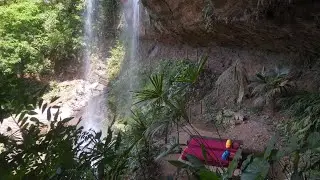 Spending the night behind Diamante Falls - Tallest Waterfall in Costa Rica