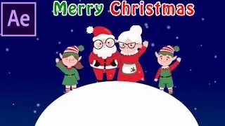 Create your own Christmas Wishes in After Effects