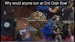 Why does Wood Turning an End Grain Bowl open up so many possibilities