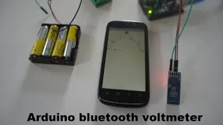 arduino bluetooth voltmeter