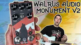 NOW MORE BETTER! | Walrus Audio Monument V2 Harmonic Tremolo Demo & Review | Stompbox Saturday