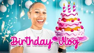 BIRTHDAY VLOG | celebrations, food + shopping!