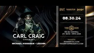 Carl Craig at The Den 08.30.24