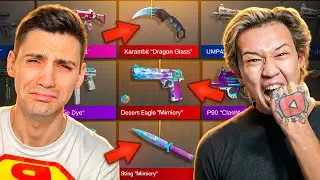 РИК ПОКУПАЕТ ВСЁ ЧТО Я ВЫБЬЮ ИЗ СИМУЛЯТОРА В STANDOFF 2 / СТАНДОФФ 2
