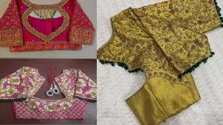 Latest work blouse design ideas// josnika nithika fashion