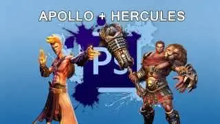 PHOTOSHOP: Apollo + Hercules crossover