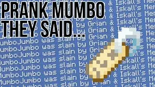 Hermitcraft Prank : Mumbo Jumbo AFK!