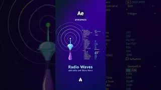 Create a Radio Wave Effect in Adobe After Effects? 🎨📡