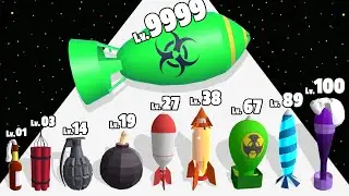 Evolving Bombs - Level Up Bomb Max Level Gameplay (New Update) Part 2