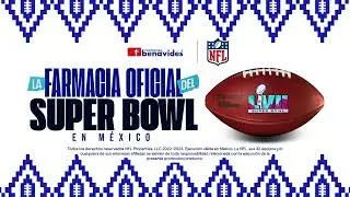 Un touchdown al bienestar. Somos la Farmacia oficial de la NFL.