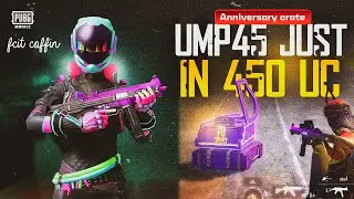 1ST Anniversary LEVEL-7 UMP45 IN 450 UC | LUCKIEST CRATE OPENING WITH @FarooqAhmadYT