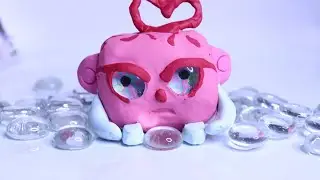I made a Cute but Fierce Clay Creature!!