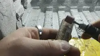 Изготовление ножа, сталь Р6М5(полотно мехпилы)