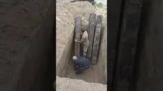 как копать цыганскую могилу?