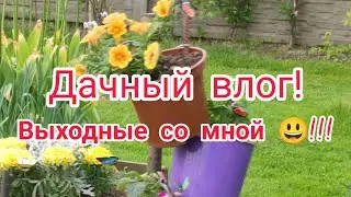 Дачный влог! 🤗Выходные со мной! 😘